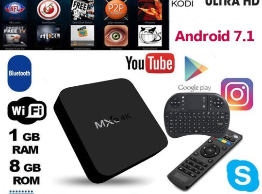 Android 7.1 MXQ Pro 4K*2K 1080P Smart TV BOX XBMC Android Quad Core WiFi 8GB IPTV Mini PC