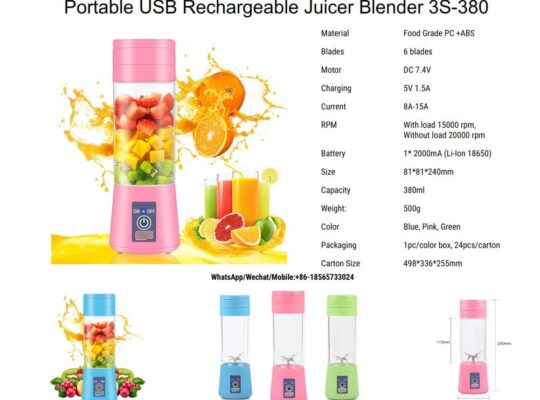 Portable Personal Blender cum Juicer Cup