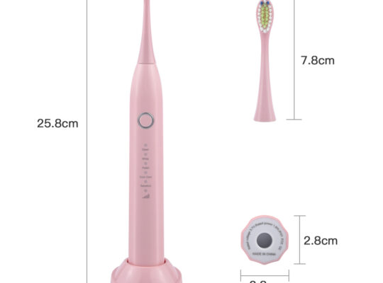 IPX7 waterproof rechargeable electric toothbrush