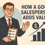 How a Good Salesperson Ad...
