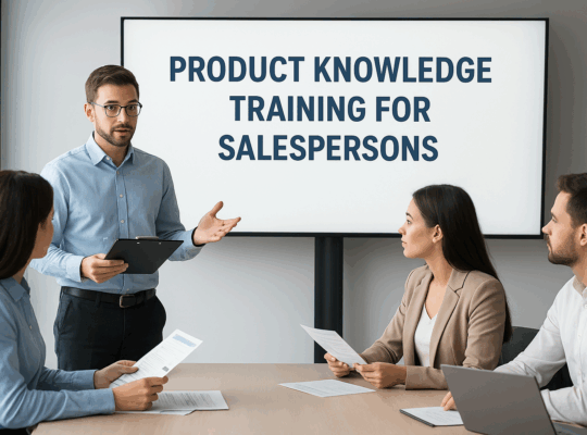 ⭐ Product Knowledge Training for Salespersons: The Complete Guide 2025